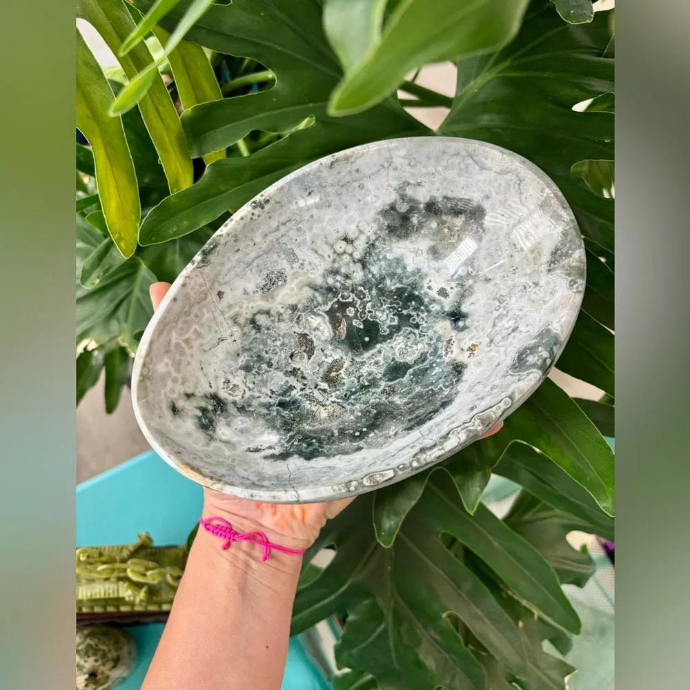 Ocean Jasper bowl - Picture 7 of 8